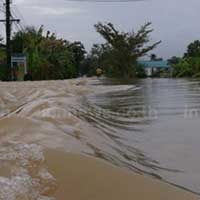 น้ำท่วมศรีสะเกษ